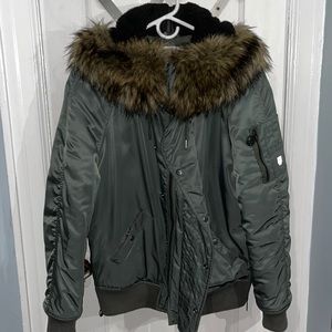 Calvin Klein green jacket